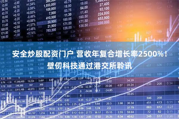 安全炒股配资门户 营收年复合增长率2500%！壁仞科技通过港交所聆讯